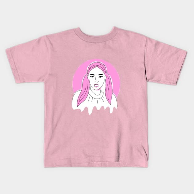 Blackpink jennie Kids T-Shirt by Mycreation